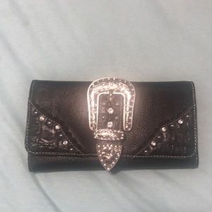 Black Leather Wallet